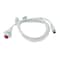 Crest Healthcare DuraCall Call Cord, Jeron Provider 790 8-pin DIN, white, single, 10 ft 9953W-10 - alternate 1